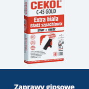 Zaprawy gipsowe