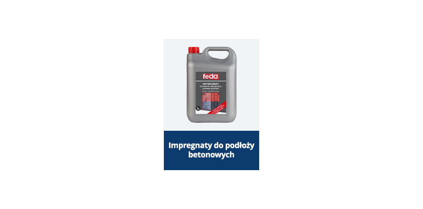 Impregnaty do podłoży betonowych