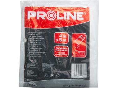Zdjęcie: Folia gruba (grubość: ok.45 mikro-m) 4x5m ldpe malarska extramocna PROLINE