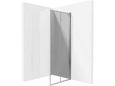 Zdjęcie: Drzwi prysznicowe systemu Kerria Plus 100 cm - składane Kerria Plus chrom DEANTE