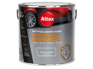 Zdjęcie: Farba do podłóg betonowych 2,5 L szary półmat ALTAX