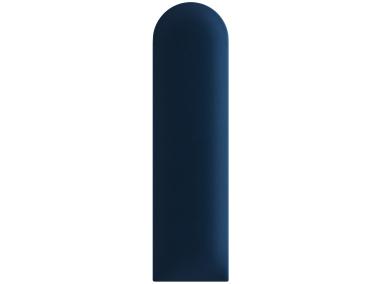 Zdjęcie: Panel tapicerowany granatowy oval 15x60 cm VILO