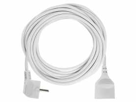 Przedłużacz 10 m, 1 gniazdo, biały, PVC, 1,5 mm2 EMOS