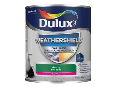 Zdjęcie: Emalia Dulux Weathershield zielony RAL 6029 DULUX