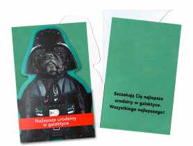 Karnet DHS-005 Urodziny - Star Wars KUKARTKA