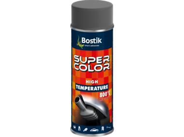 Zdjęcie: Lakier wysokotemperaturowy Super Color High Temperature antracyt 400 ml BOSTIK