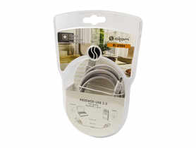 Przewód USB 2.0 typu A-mini USB, 1,8 m, blister BLUSB4 DPM SOLID
