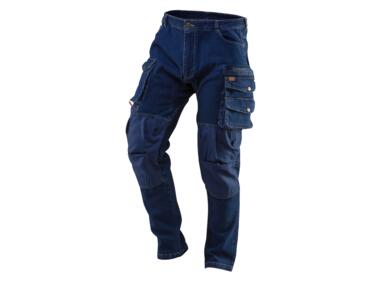 Zdjęcie: Spodnie robocze wzmocnione na kolanach XXL DENIM
