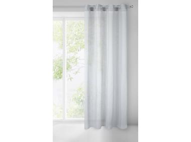 Zdjęcie: Firana gotowa Lexy 140x250 cm szary EUROFIRANY