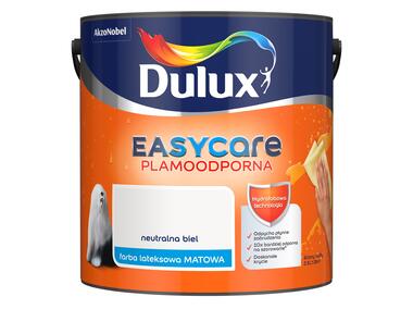Zdjęcie: Farba lateksowa EasyCare neutralna biel 2,5 L DULUX