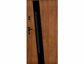 Drzwi zewnętrzne parys złoty dąb 90p kpl PANTOR