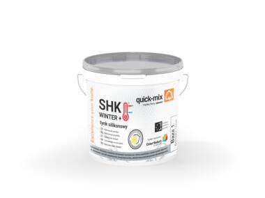 Tynk silikonowy SHK Winter + 2,0 mm biały QUICK MIX
