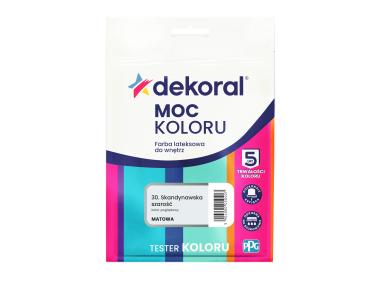 Farba lateksowa tester Moc Koloru, skandynawska szarość DEKORAL