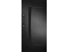 Drzwi zewnętrzne diuna czarny 90p kpl PANTOR