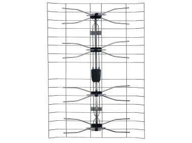 Antena szerokopasmowa + zasilacz + wzmacniacz HQ wzmacniana BX11690 BODEX