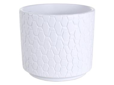 Zdjęcie: Osłonka doniczkowa Cylinder Pirelli 984 biały matt 14 cm CERMAX
