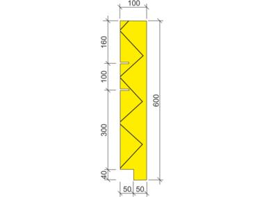 Zdjęcie: Płyta izolacyjna LB300/100, 585x2500 mm FINNFOAM