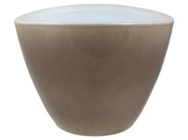 Zdjęcie: Osłonka doniczkowa 353 - 21 cm szary lazur CERMAX
