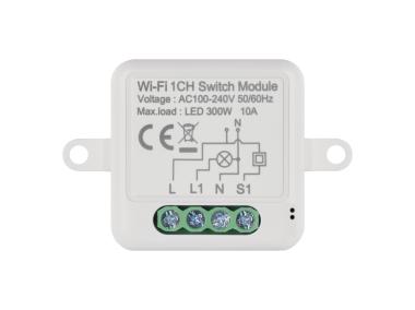 Zdjęcie: Moduł włączeniowy GoSmart IP-2101SW, Wi-Fi, 1-kanałowy EMOS