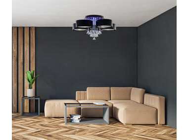 Zdjęcie: Plafon LED Antila DRS8006/5 TR BL ELEM