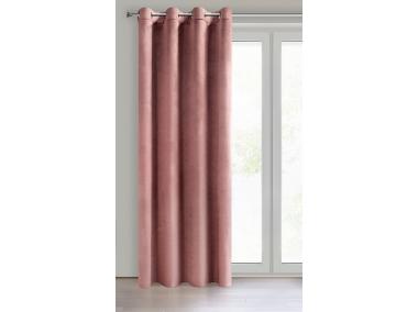 Zdjęcie: Zasłona gotowa Melanie 140x250 cm ciemnoróżowy EUROFIRANY