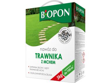 Zdjęcie: Nawóz do trawnika z mchem 3 kg BOPON