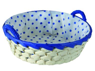 Zdjęcie: Koszyk Palma 23x7 cm okragły multikolor 68096 DOMOTTI