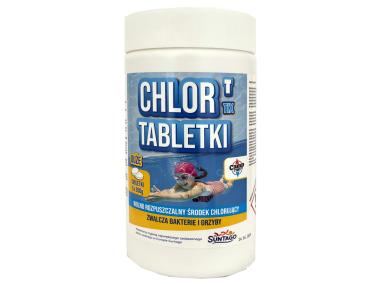 Zdjęcie: Tabletki do basenów, jacuzzi Chlortix T 1 kg CAMP TIME