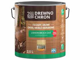 Lakierobejca 2w1 bezbarwny 2,5 L DREWNOCHRON