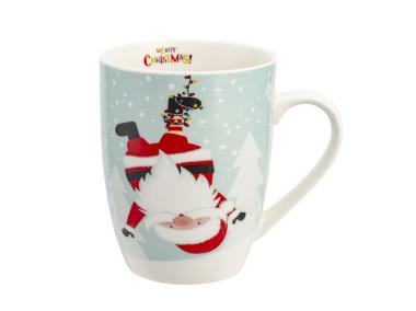 Zdjęcie: Kubek baryłka 340 ml dekor Merry Christmas ALTOMDESIGN