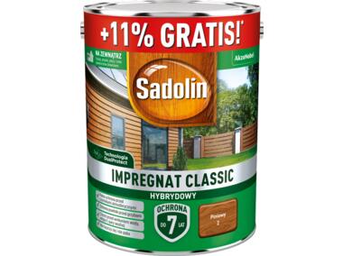 Zdjęcie: Impregnat Classic Hybrydowy piniowy 5 L SADOLIN