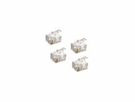 Wtyk RJ11, 6P4C, 4 szt. BMTF974 DPM SOLID