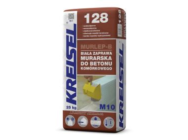 Zdjęcie: Zaprawa murarska biała Murlep-B 128 25 kg KREISEL