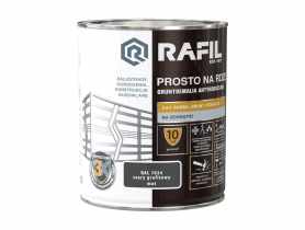 Gruntoemalia prosto na rdzę mat RAL7024 0,75L RAFIL