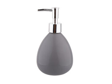 Zdjęcie: Dozownik do mydła dolomitowy 320 ml popielaty ALTOMDESIGN