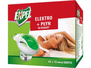 Zdjęcie: Elektro + płyn na komary 60 nocy EXPEL