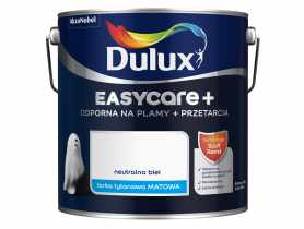 Farba Easy Care + Przetarcia naturalna biel 2,5 L DULUX