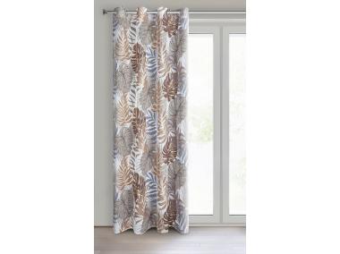 Zdjęcie: Zasłona gotowa Kate 140x250 cm brązowy EUROFIRANY