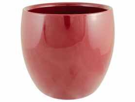 Osłonka doniczkowa doniczkowa 660 - 17 cm bordo CERMAX