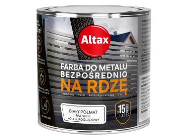 Zdjęcie: Farba do metalu 0,25 L biały półmat ALTAX