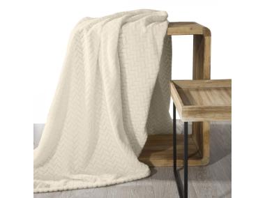 Zdjęcie: Koc Cindy 170x210 cm beżowy EUROFIRANY