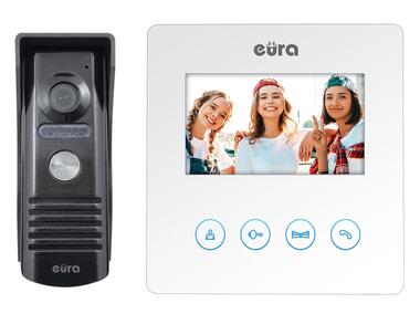 Zdjęcie: Wideodomofon VDP-52A3 Atria biały, ekran 4,3, obsługa 2 wejść EURA