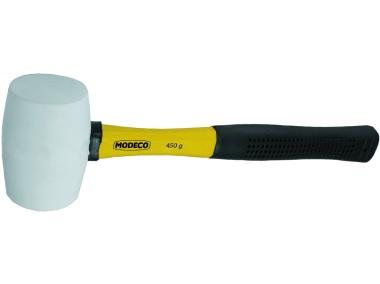 Zdjęcie: Młotek gumowy 450 gtrzonek fibreglassbiałe HOME TOOLS