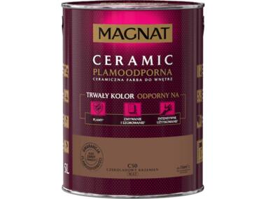Zdjęcie: Farba ceramiczna 5 L czekoladowy krzemień MAGNAT CERAMIC