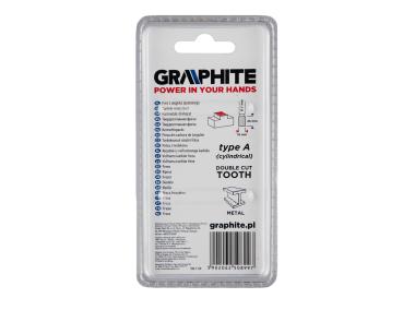 Zdjęcie: Frez do metalu HM, typ A walcowy, 16 x 25 mm, trzpień 6 x 45 mm GRAPHITE