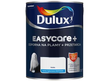 Farba lateksowa EasyCare+ biała 5 L DULUX