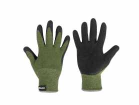Rękawice ochronne Termo Grip Green lateks , rozmiar 10 BRADAS