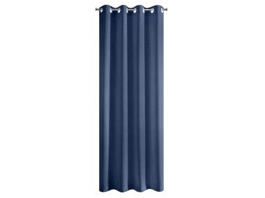 Zdjęcie: Zasłona gotowa D91 Adore 140x250 cm granatowy EUROFIRANY
