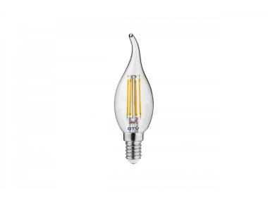 Zdjęcie: Żarówka LED, Filament, C35L, 3000K, E14, 4,0W, 420lm, 44mA GTV