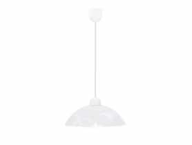 Lampa wisząca 1x60W E27 klosz biały z wzorem Mangano CANDELLUX